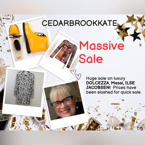 NWT: Massive sale on DOLCEZZA, Masai, & Ilse Jacobsen!  Prices already slashed! - Picture 1 of 16